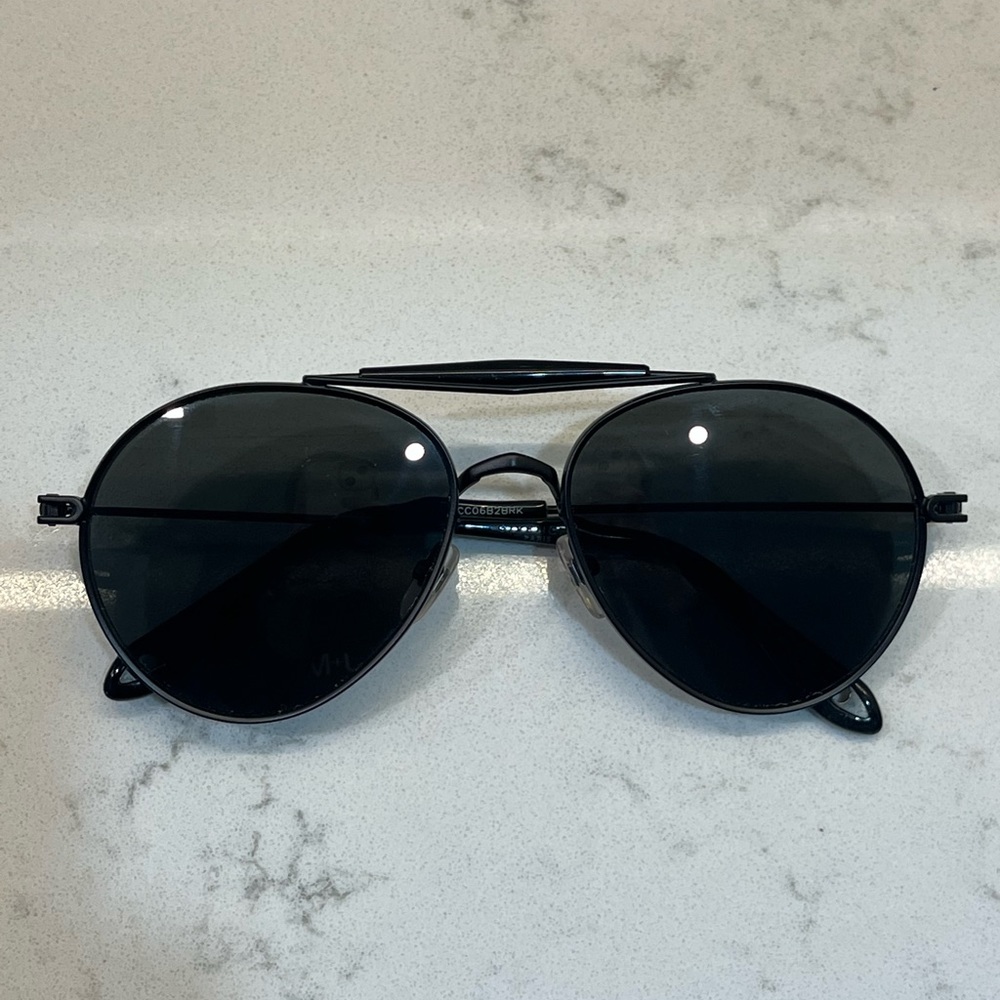 Givenchy GB7012/S Black Aviator Unisex Sunglasses - Picture 3 of 10